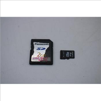 Panasonic And More SD/MicroSD/USB Drive Lot, 5 Pieces