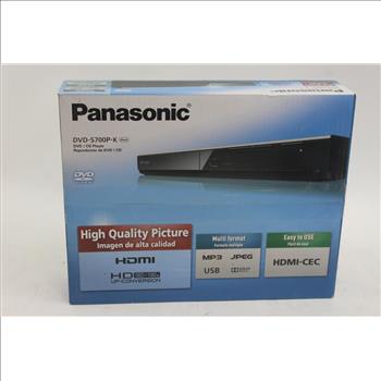 Panasonic DVD-S700P-K DVD Player