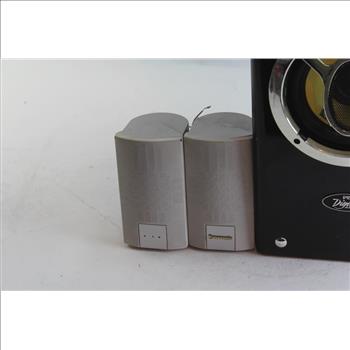 Panasonic Home Theater Speakers, Digital Audio Subwoofer, 7 Pieces