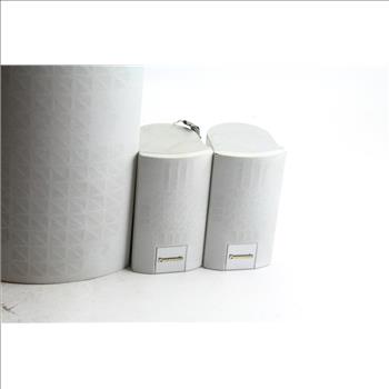 Panasonic Home Theater Speakers, Digital Audio Subwoofer, 7 Pieces