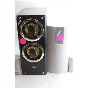 Panasonic Home Theater Speakers, Digital Audio Subwoofer, 7 Pieces