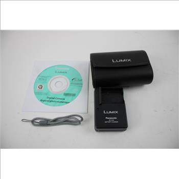 Panasonic Lumix Camera ACCESSORIES ONLY - CD, Battery, Case, Charger, SD Card