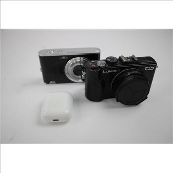 Panasonic Lumix DMC-LX5, Yoodee Digital Cameras, & Airpods 3 Pieces