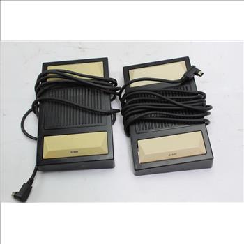 Panasonic Transcriber Foot Pedals, 2 Pieces