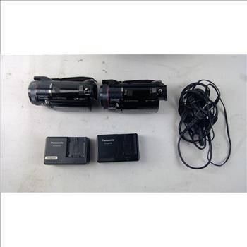 Panasonic Video Camera Lot, 2 Pieces