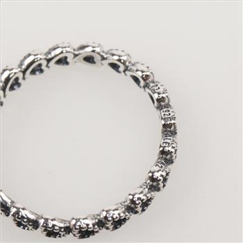 Pandora Band Of Hearts Sterling Silver Ring