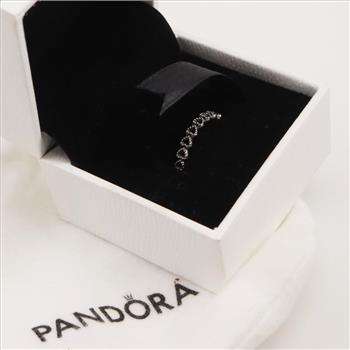Pandora Band Of Hearts Sterling Silver Ring