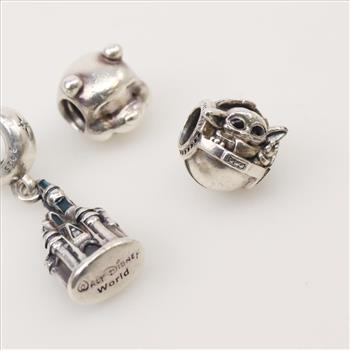 Pandora Charms, 3 Pieces