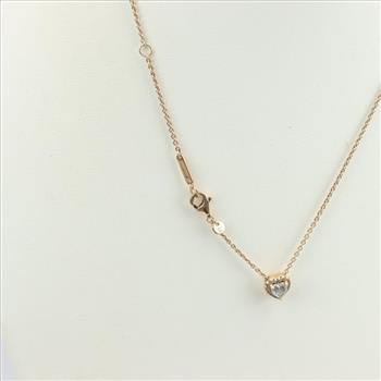 Pandora GP Clear Stone Sparkling Heart Collier Necklace