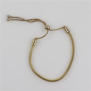 Pandora GP Moments Snake Chain Slider Bracelet