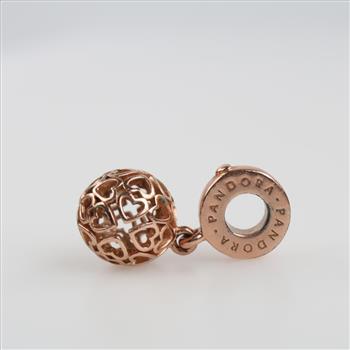 Pandora GP Openwork Heart Ball Dangle Charm