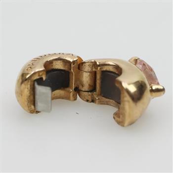 Pandora GP Pink Heart Solitaire Clip Charm