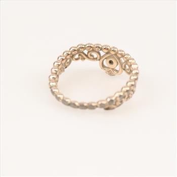 Pandora GP Princess Tiara Crown Clear Stone  Ring