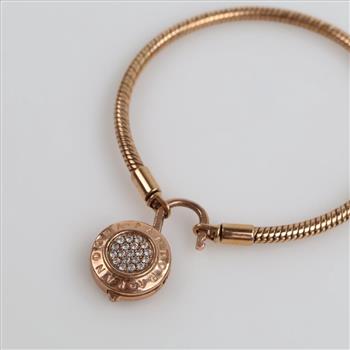 Pandora GP Signature Padlock Bracelet