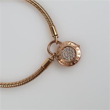 Pandora GP Signature Padlock Bracelet