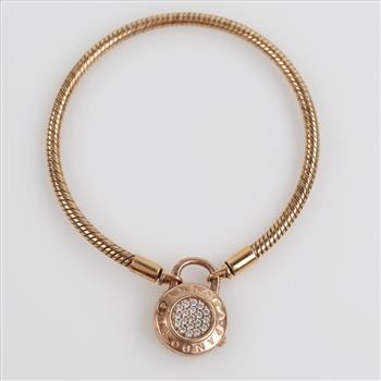Pandora GP Signature Padlock Bracelet