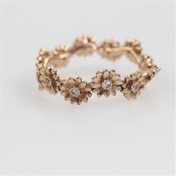 Pandora GP Sparkling Daisy Flower Crown Ring