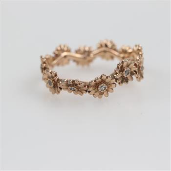 Pandora GP Sparkling Daisy Flower Crown Ring