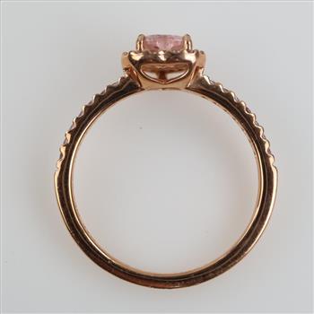 Pandora GP Sparkling Elevated Heart Ring