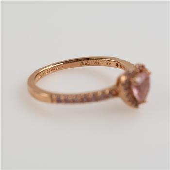 Pandora GP Sparkling Elevated Heart Ring