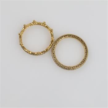 Pandora GP Sparkling Queen Crown Stacking Ring Set