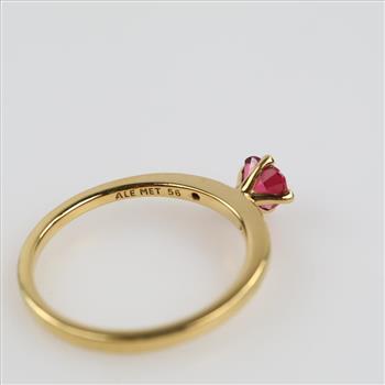 Pandora GP Sparkling Red Heart Ring