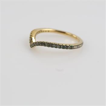 Pandora GP Sparkling Wishbone Ring