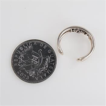 Pandora Me Sterling Silver Angel Open Ring With Foreign Coin, 2 Pieces