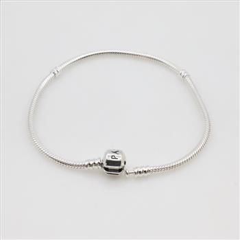 Pandora Moment Silver Snake Chain Bracelet
