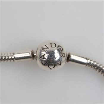 Pandora Moments Sterling Silver Snake Chain Bracelet