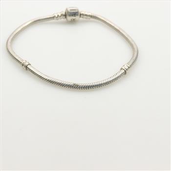 Pandora Moments Sterling Silver Snake Chain Bracelet