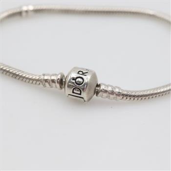 Pandora Moments Sterling Silver Snake Chain Bracelet