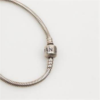 Pandora Moments Sterling Silver Snake Chain Bracelet