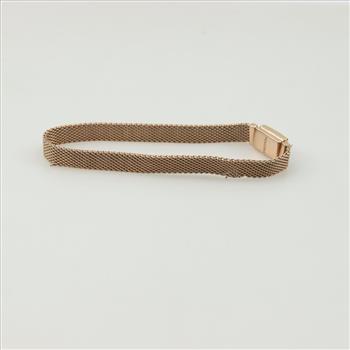 Pandora Rose Gold Plated Authentic Reflexions Mesh Bracelet