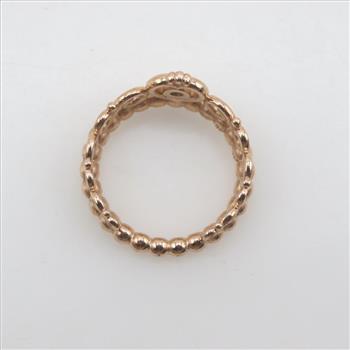 Pandora Rose Gold Plated Princess Tiara Crown Ring