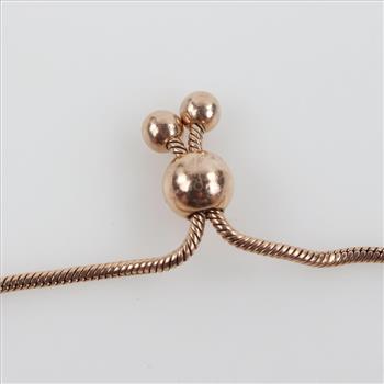 Pandora Rose GP Sliding Bangle Bracelet