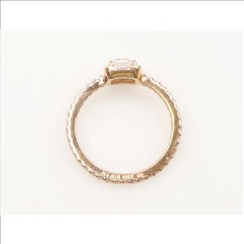 Pandora Rose GP Square Sparkling Halo Ring