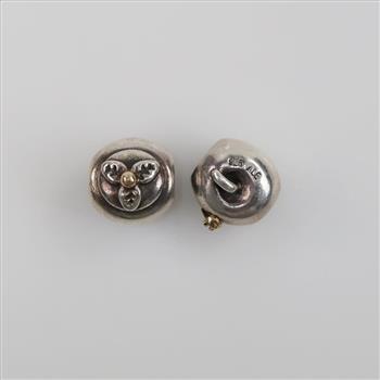 Pandora Silver And Gold Accent Charms, 2 Charms