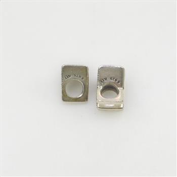 Pandora Silver Charms, 2 Pieces