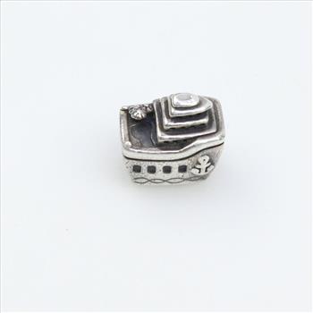 Pandora Silver Cruise Ship Charm