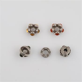Pandora Silver Jewelry, 5 Pieces