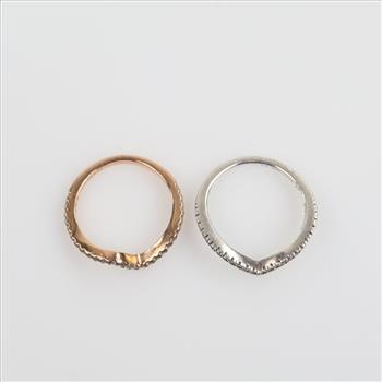 Pandora Stackable Rings; 2 Pieces