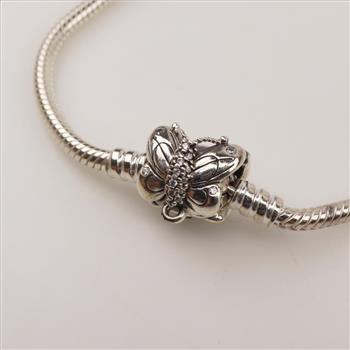 Pandora Sterling Silver Butterfly Moments Bracelet