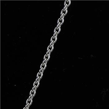 Pandora Sterling Silver Cable Chain Necklace With Padlock Pendant