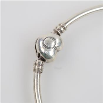 Pandora Sterling Silver Charm Bangle