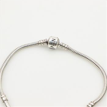 Pandora Sterling Silver Charm Bracelet