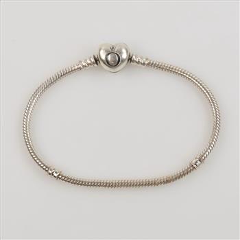 Pandora Sterling Silver Charm Bracelet
