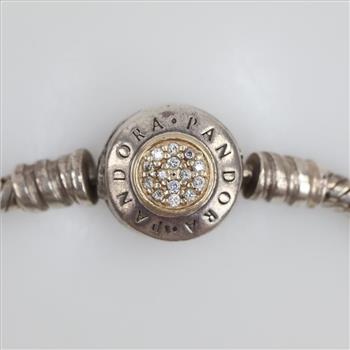 Pandora Sterling Silver Charm Bracelet