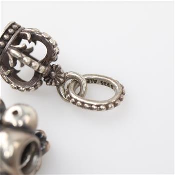 Pandora Sterling Silver Charms, 2 Pieces