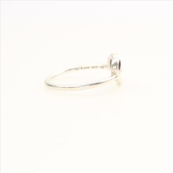 Pandora Sterling Silver Clear Stone Ribbons Of Love Ring